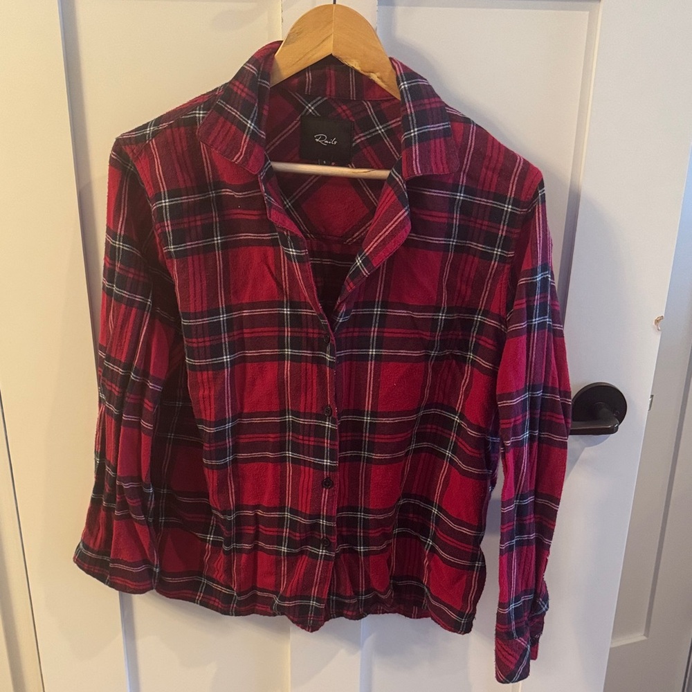 Rails Flannel Button Up - image 1